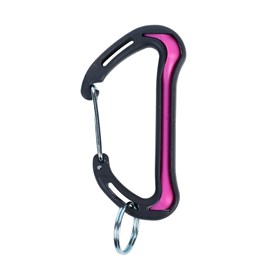 Mousqueton tire-tiques robuste en matériau recyclé pour randonnée et bivouac