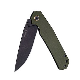 Couteau de poche pliant P801J orange lame acier Ruike