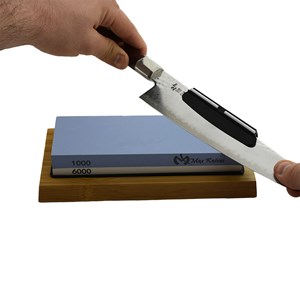 Pierre à aiguiser grains 1000/6000 Max Knives pour couteaux