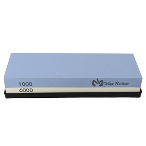 Pierre à aiguiser grains 1000/6000 Max Knives pour couteaux
