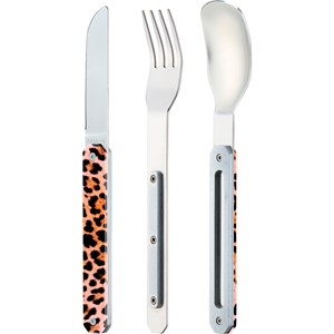 Couverts droits 12H34 aimantés Akinod Léopard