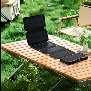 Batterie solaire charge rapide USB-C et induction 15W 10 000 mAh