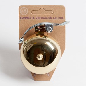 Sonnette vintage en laiton
