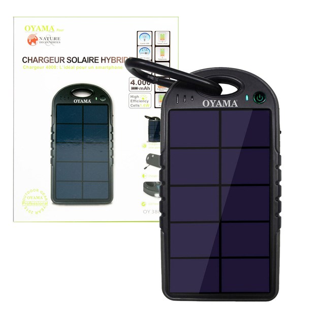 chargeur solaire portable decathlon