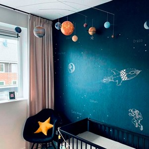 Grand mobile du système solaire