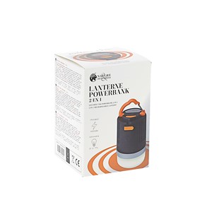 Lanterne powerbank 2 en 1 4000mAh