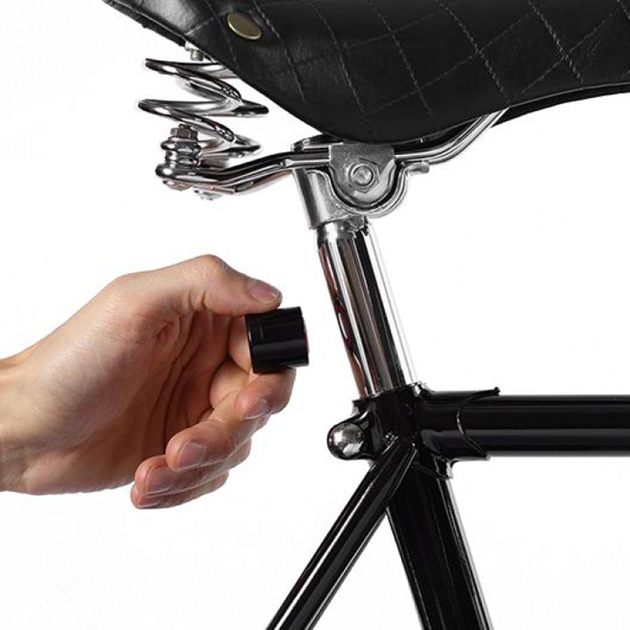 Lumières Vélo Palomar Lucetta – Avant Blanc & Arrière Rouge – Magnétiques – Multi Modes Clignotants – Étanches