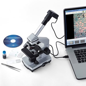 Microscope avec oculaire numérique