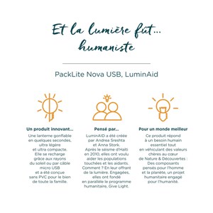 Lanterne solaire Nova USB