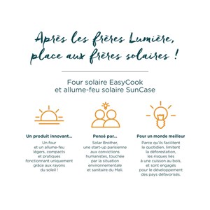 Allume feu solaire SunCase Jaune