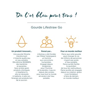 Gourde Lifestraw Go