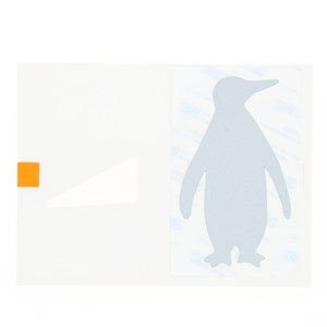 Sticker réfléchissant pingouin