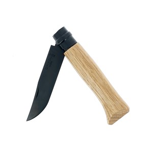 Opinel n°8 Black chêne