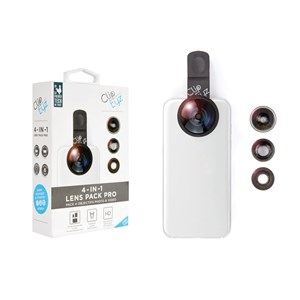 Pack de 4 objectifs photo & vidéo