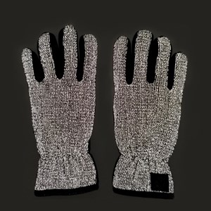 Gants vélo réfléchissants en polaire