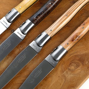 Coffret couteaux Laguiole 4 essences