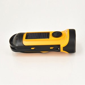 Torche dynamo solaire étanche