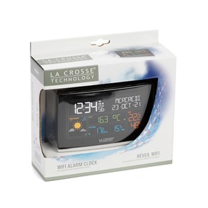 Réveil wifi prévisions météo