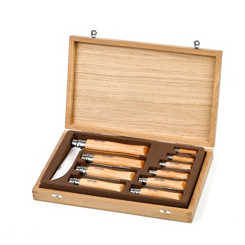 Coffret 10 couteaux Opinel Tradition