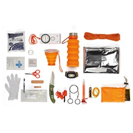 Trousse de survie équipée
