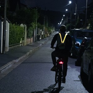 Harnais lumineux rechargeable