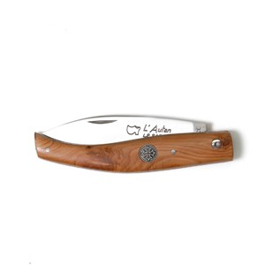 Couteau de poche L'Autan bois genévrier