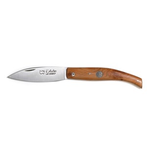 Couteau de poche L'Autan bois genévrier
