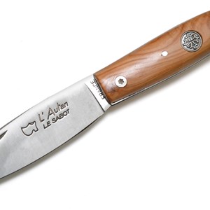 Couteau de poche L'Autan bois genévrier
