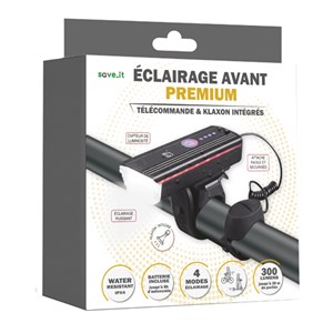 Eclairage guidon vélo et trottinette