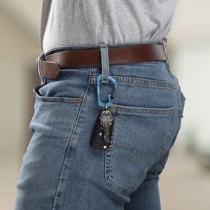 3 mousquetons avec verrouillage