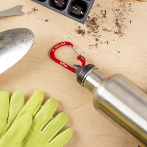 3 mousquetons avec verrouillage