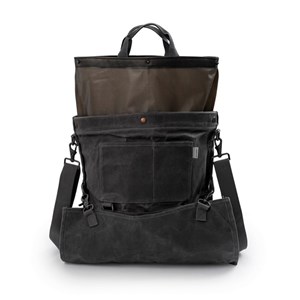 Sac de jardinage en toile cirée Gris