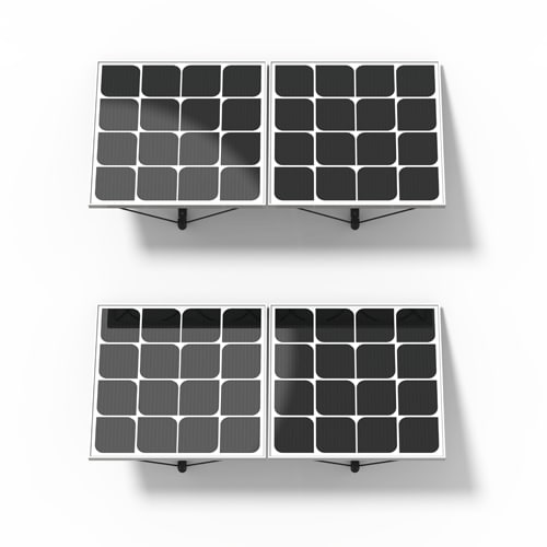 Kit solaire Plug and play autoconsommation - 10 Panneaux Solaires 4000W