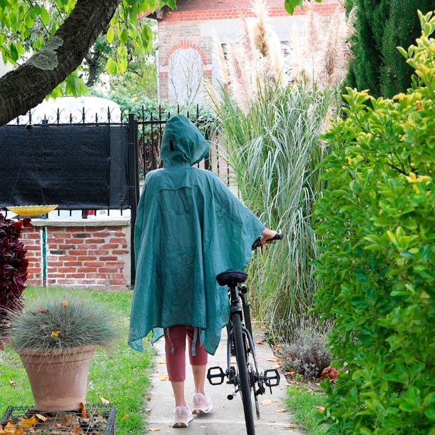 Poncho de pluie pour cycliste Nature D couvertes