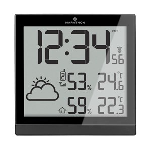 Station météo grand écran 3 capteurs