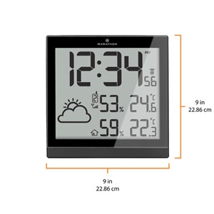Station météo grand écran 3 capteurs