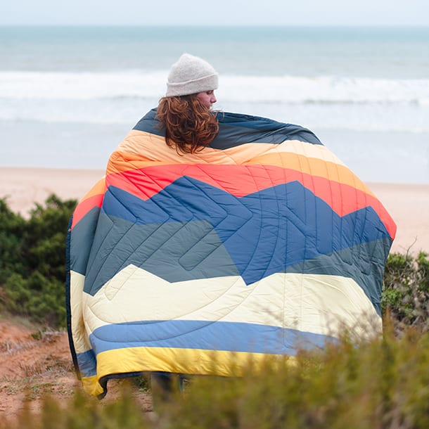 Couverture De Camping Légère Et Chaude - Duvet 550, 0.5 Kg, Compacte, Transformable En Sac De Couchage