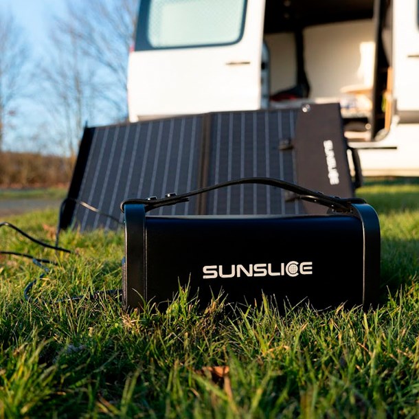 Sunslice - Pack batterie et panneau solaire