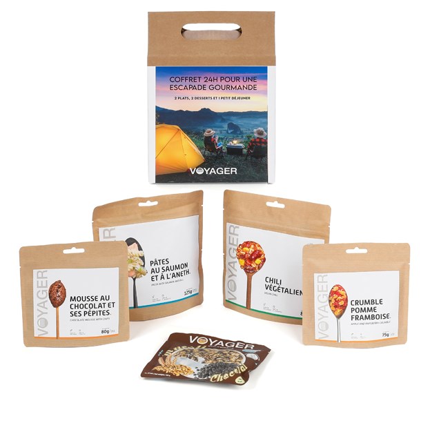 Nature & Découvertes - Coffret 2 repas complets lyophilisés