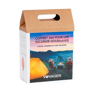 Coffret 2 repas complets lyophilisés