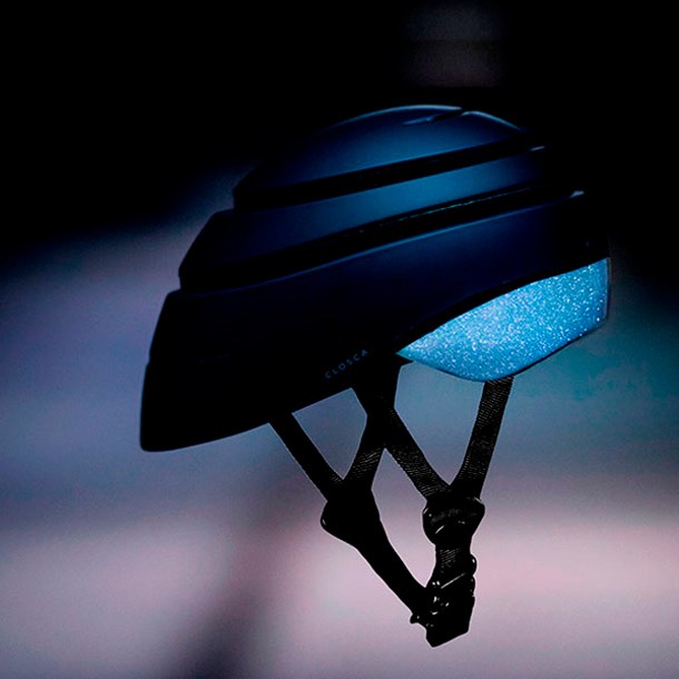 CLOSCA - Casque de vélo pliable Closca noir