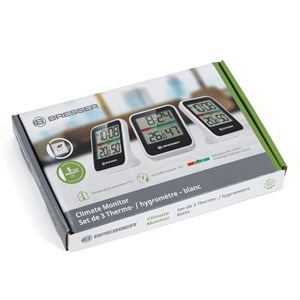 3 capteurs thermo/hygro