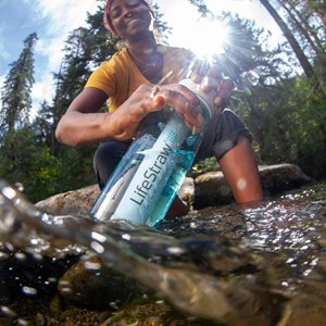 Gourde filtre à eau lifestraw go 650ml