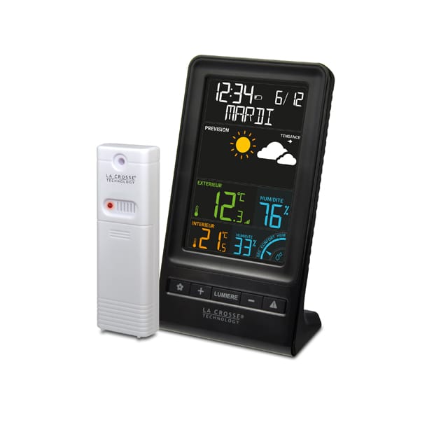 Station météo sans fil La Crosse avec thermomètre numérique