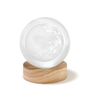 Globe cristal lumineux plein lune