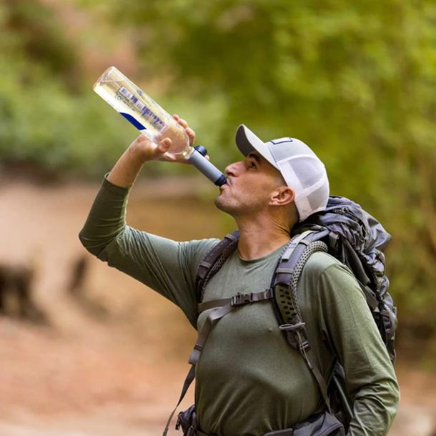 Paille Filtrante LifeStraw Personnelle - Pour Randonnée, Camping, Voyage - NEUVE