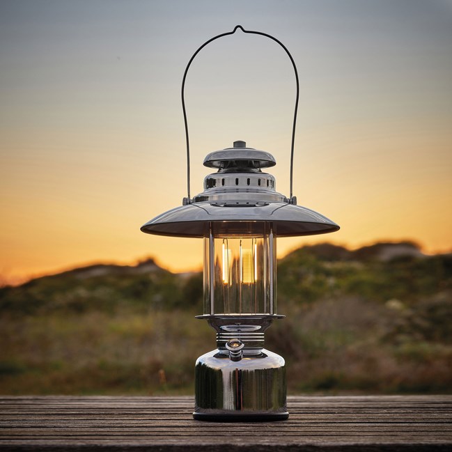 Nature & Découvertes - Grande lanterne rechargeable en métal