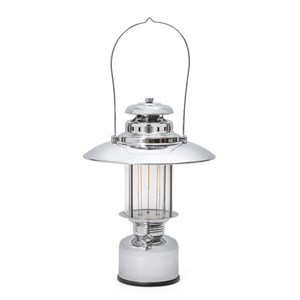 Grande lanterne rechargeable en métal