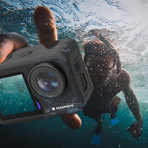 Caméra de sport étanche 2 écrans 4K