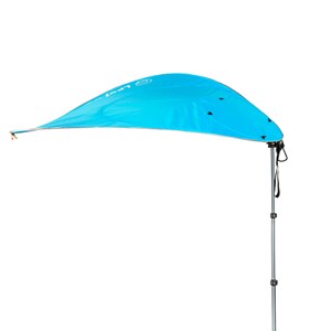 Parasol voile d'ombrage nomade